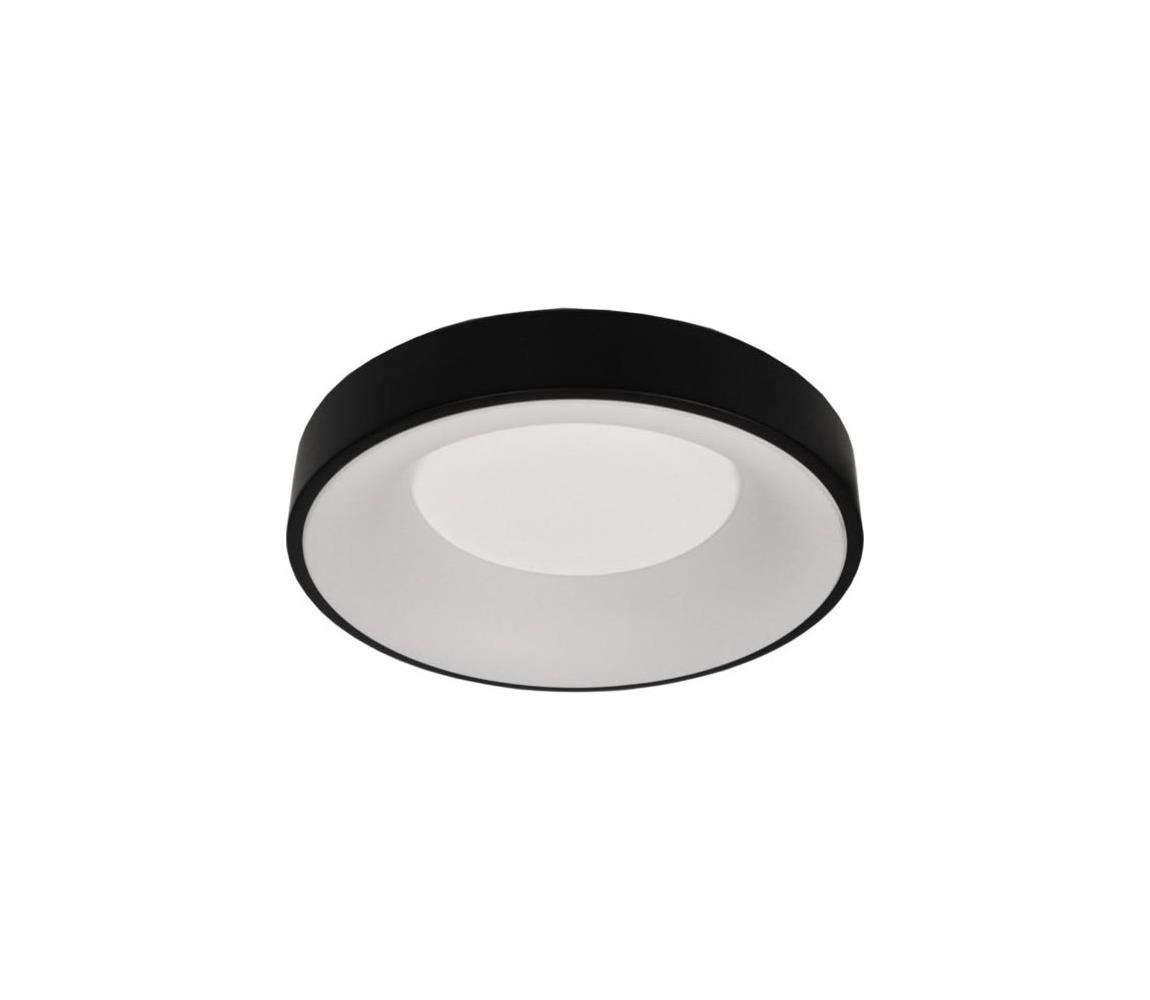 LED stropné svietidlo DRAX LED/32W/230V 4000K pr. 38 cm čierne SKU046405