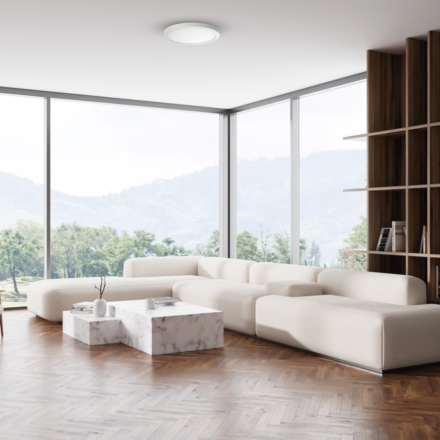 LED stropné svietidlo EVORA LED/24W/230V 3000/4000/6000K pr. 30 cm biela