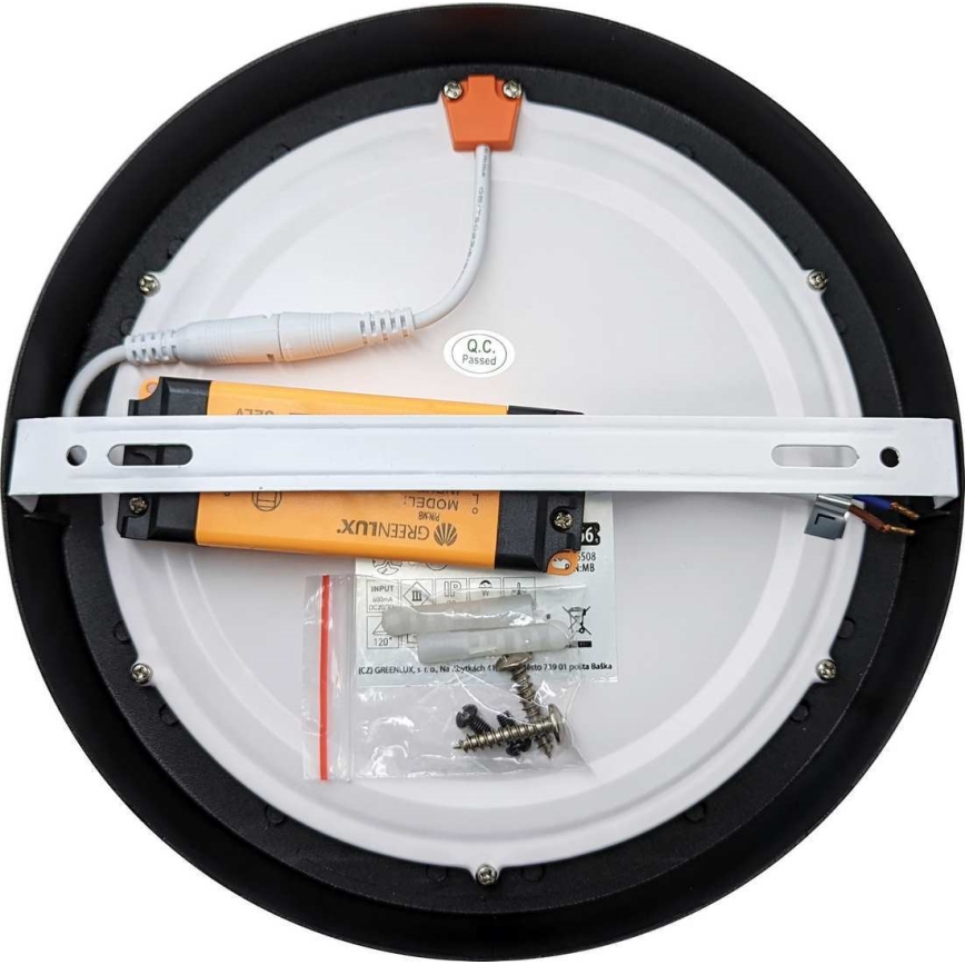 LED Stropné svietidlo FENIX LED/12W/230V 2800K pr. 17 cm