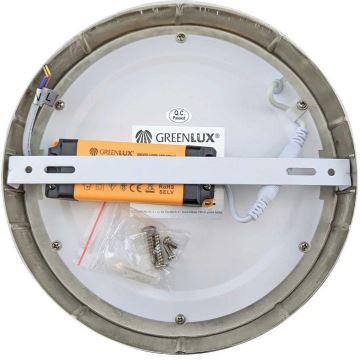 LED Stropné svietidlo FENIX LED/12W/230V 3800K pr. 17 cm