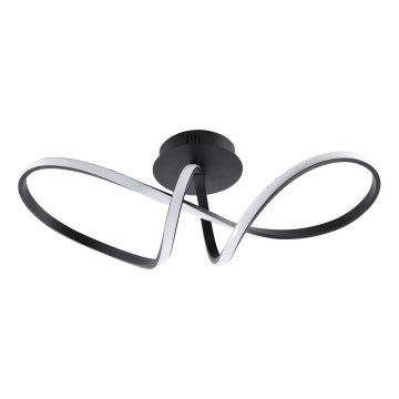 LED stropné svietidlo FLAVIA LED/33W/230V 24x61 cm čierna