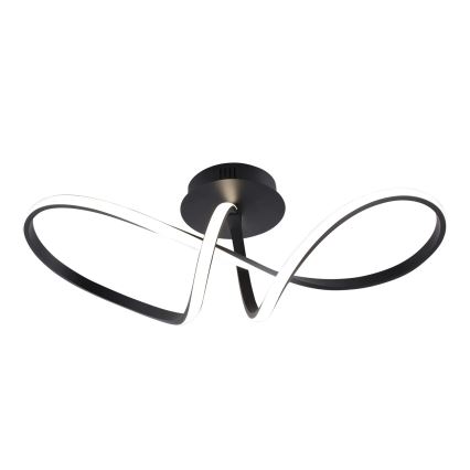 LED stropné svietidlo FLAVIA LED/33W/230V 24x61 cm čierna