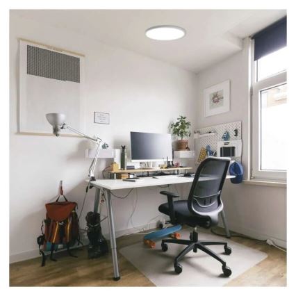 LED Stropné svietidlo FLORI LED/18W/230V 4000K biela pr. 29 cm