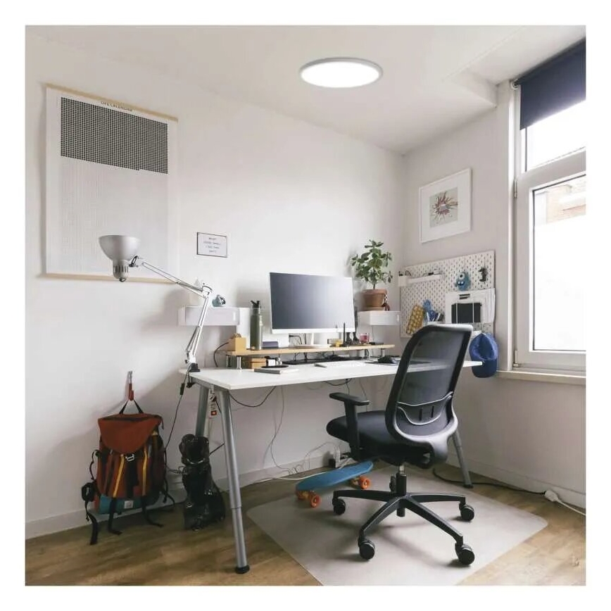LED Stropné svietidlo FLORI LED/18W/230V 4000K biela pr. 29 cm