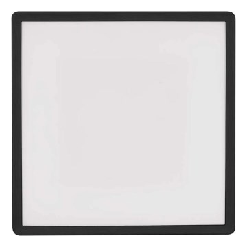 LED Stropné svietidlo FLORI LED/18W/230V 4000K čierna 29x29 cm