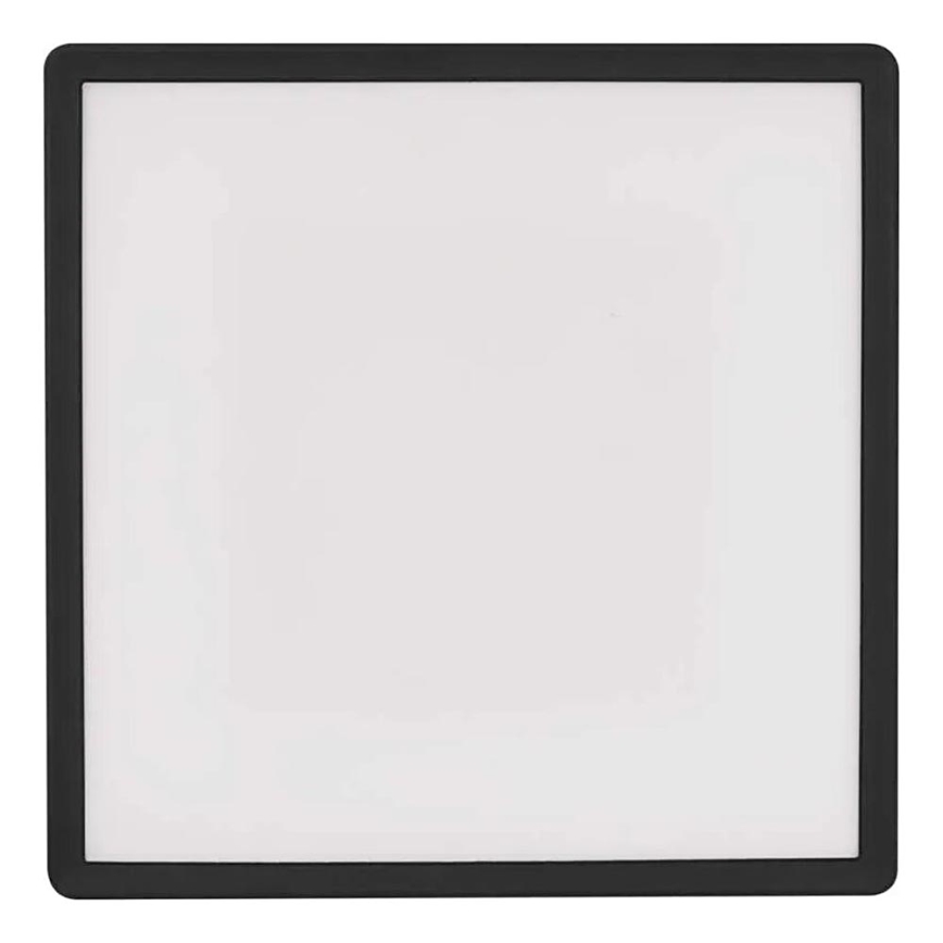 LED Stropné svietidlo FLORI LED/18W/230V 4000K čierna 29x29 cm