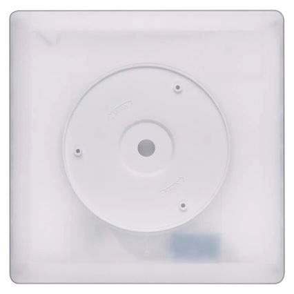 LED Stropné svietidlo FLORI LED/18W/230V 4000K čierna 29x29 cm