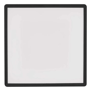 LED Stropné svietidlo FLORI LED/22W/230V 4000K čierna 42x42 cm