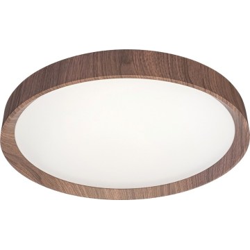 LED stropné svietidlo FOREST LED/24W/230V pr. 39 cm hnedé