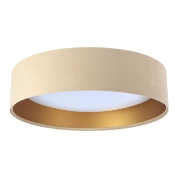 LED Stropné svietidlo GALAXY 1xLED/24W/230V béžová/zlatá