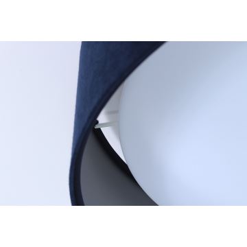 LED Stropné svietidlo GALAXY 1xLED/24W/230V pr. 44 cm modrá/strieborná