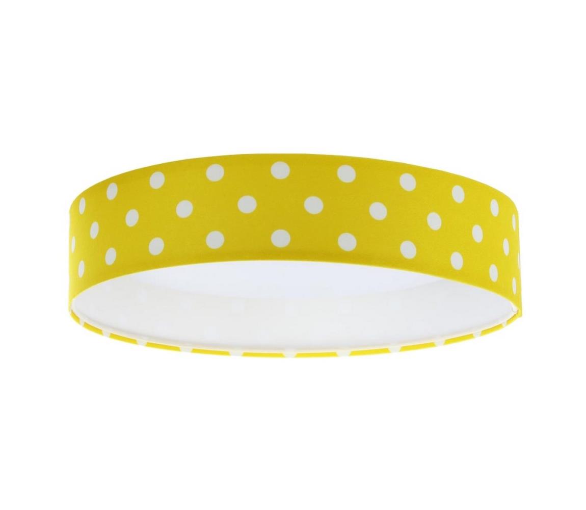LED Stropné svietidlo GALAXY KIDS LED/24W/230V bodky žltá/biela