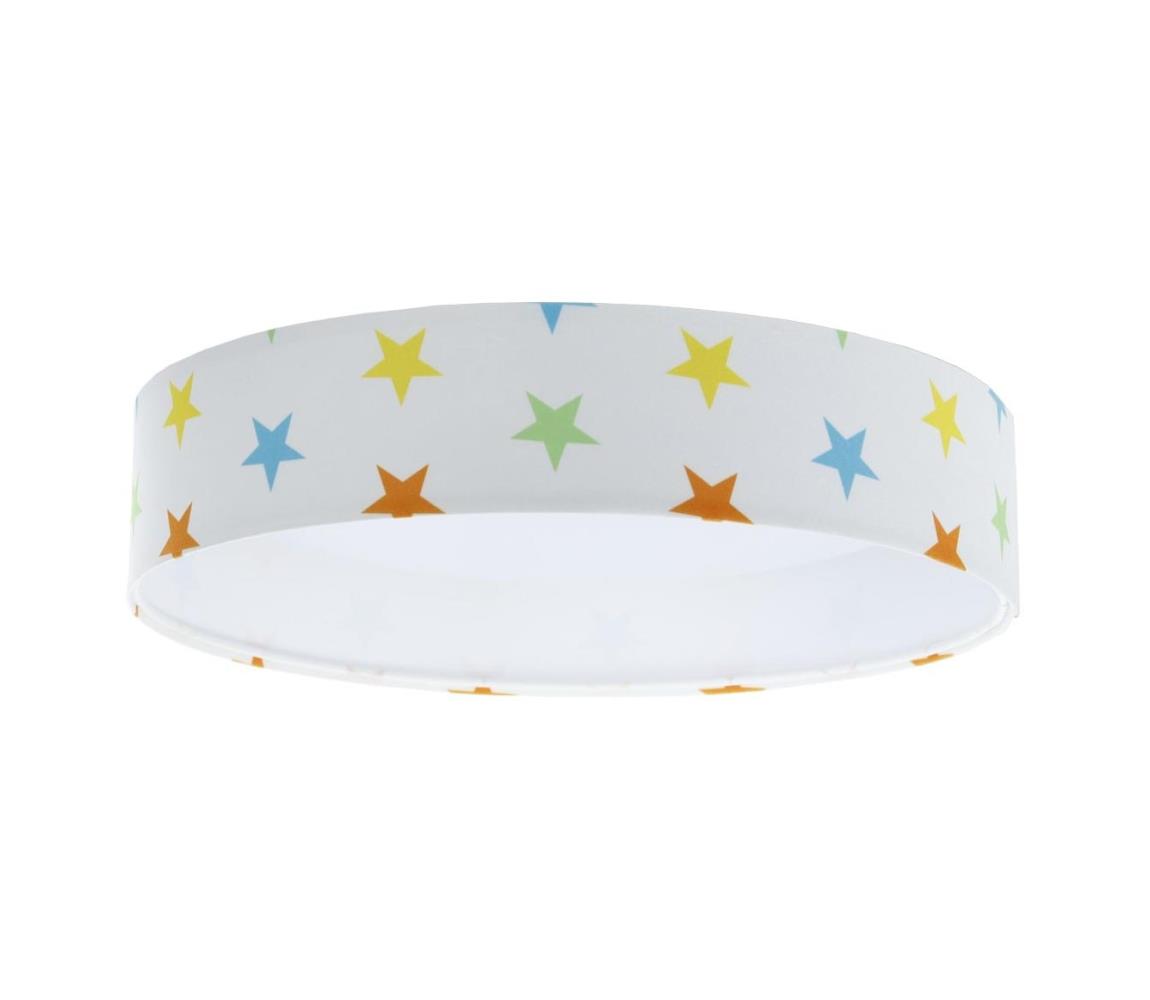 LED Stropné svietidlo GALAXY KIDS LED/24W/230V hviezdičky pestrofarebná