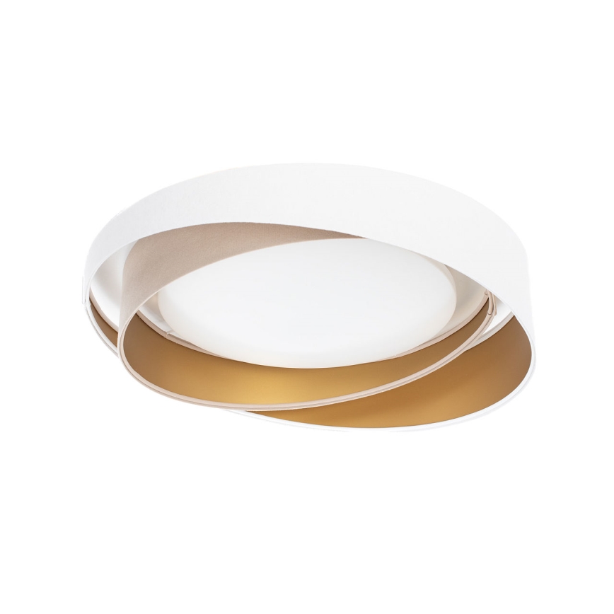 LED stropné svietidlo GALAXY MODERN LED/24W/230V pr. 55 cm biela/béžová/zlatá