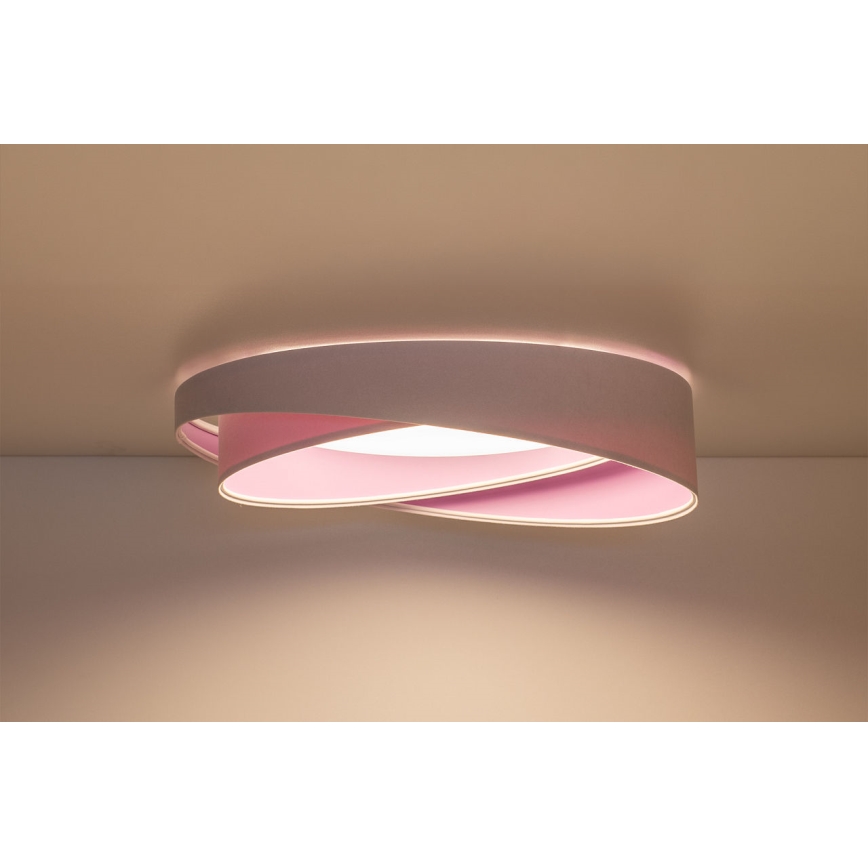 LED Stropné svietidlo GALAXY MODERN LED/24W/230V pr. 55 cm biela/fialová