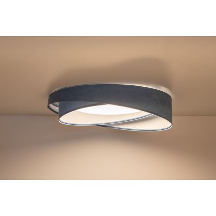 LED stropné svietidlo GALAXY MODERN LED/24W/230V pr. 55 cm modrá