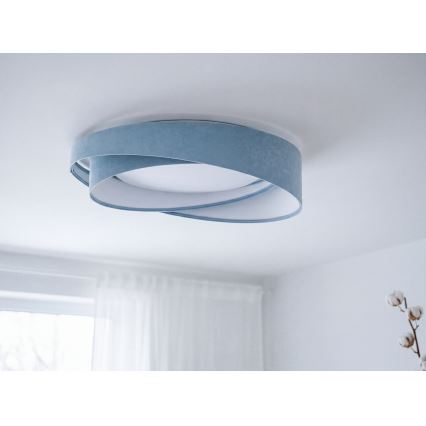 LED stropné svietidlo GALAXY MODERN LED/24W/230V pr. 55 cm modrá