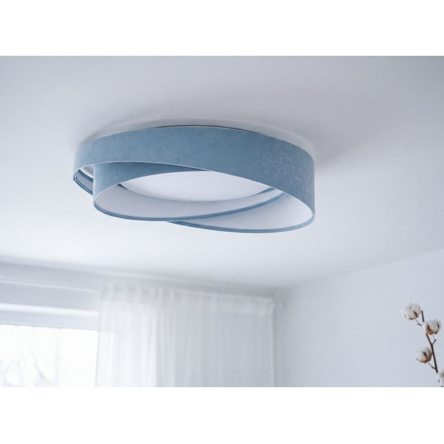 LED stropné svietidlo GALAXY MODERN LED/24W/230V pr. 55 cm modrá
