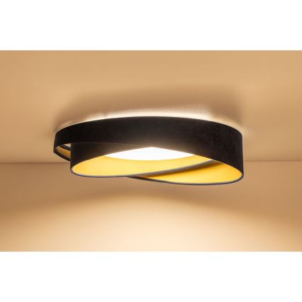 LED stropné svietidlo GALAXY MODERN LED/24W/230V pr. 55 cm modrá/zlatá