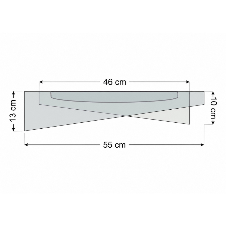 LED stropné svietidlo GALAXY MODERN LED/24W/230V priemer 55 cm béžová/biela