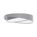 LED stropné svietidlo GALAXY MODERN LED/24W/230V priemer 55 cm šedá/biela