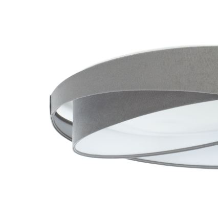LED stropné svietidlo GALAXY MODERN LED/24W/230V priemer 55 cm šedá/biela