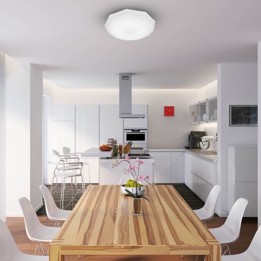 LED Stropné svietidlo HEX LED/24W/230V