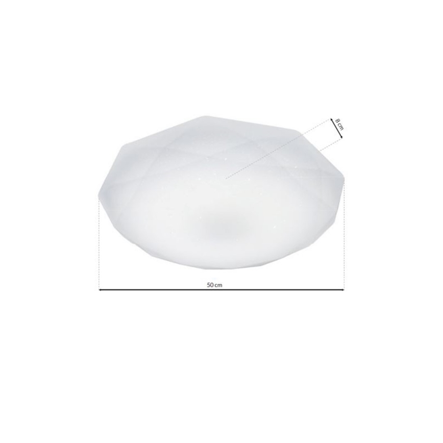 LED Stropné svietidlo HEX LED/24W/230V