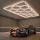LED Stropné svietidlo HEXAGON LED/696W/85-265V 4000K 484x243 cm CRI 90 IP44 biela