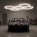 LED stropné svietidlo HEXLINE LED/216W/230V 4000K 208x300 cm biele