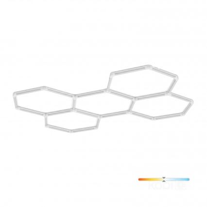 LED stropné svietidlo HEXLINE LED/216W/230V 4000K 208x300 cm biele