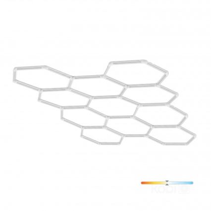 LED stropné svietidlo HEXLINE LED/513W/230V 4000K 300x516 cm biela