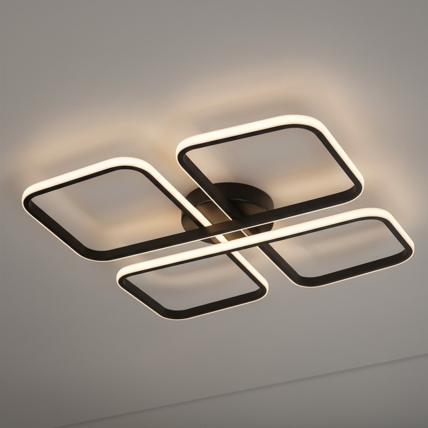 LED stropné svietidlo HIDALGO LED/40W/230V čierne