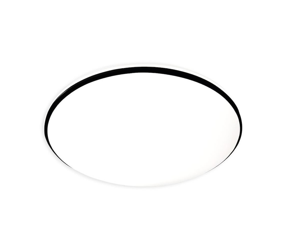 LED stropné svietidlo HUGO LED/12/18/24W/230V 3000/4000/6500K pr. 30 cm IP54 čierne ML2564