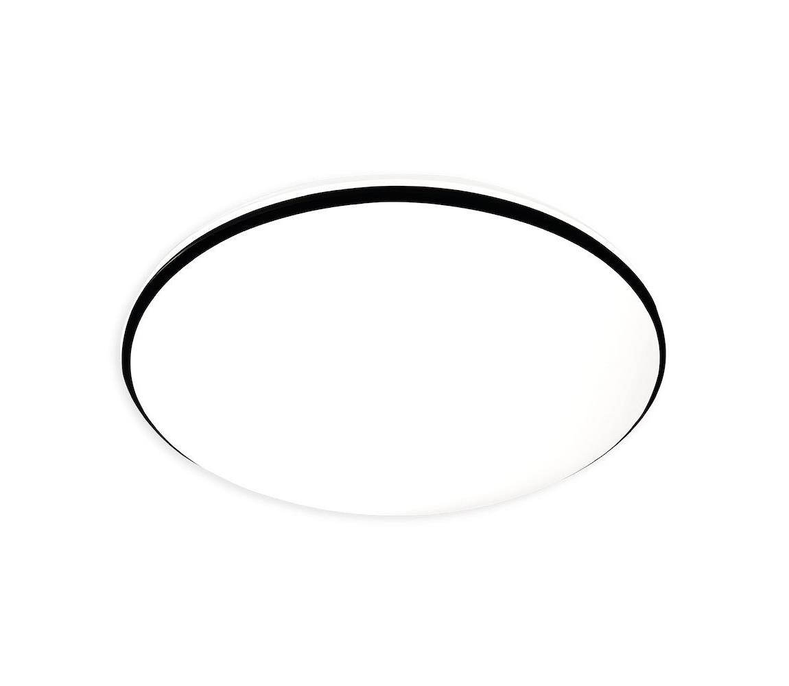 LED stropné svietidlo HUGO LED/16/24/32W/230V 3000/4000/6500K pr. 37 cm IP54 čierna ML2566