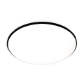 LED stropné svietidlo HUGO LED/16/24/32W/230V 3000/4000/6500K priemer 37 cm IP54 čierne