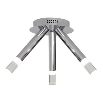 LED Stropné svietidlo ICE 3xLED/5W/230V lesklý chróm