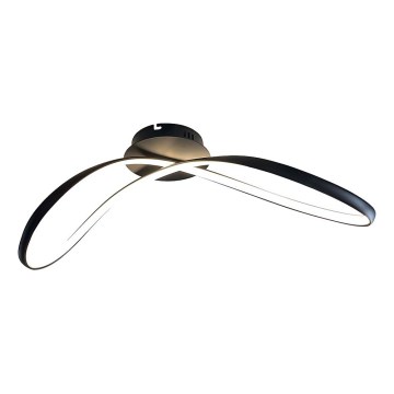 LED Stropné svietidlo INFINITY LED/21W/230V čierna