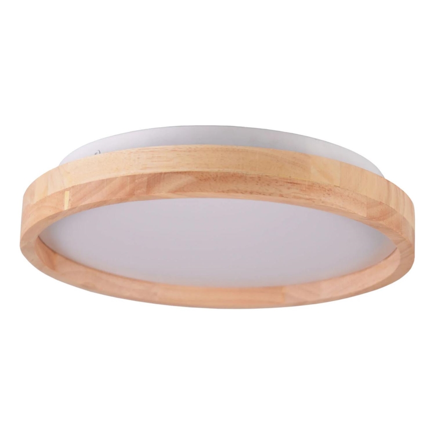 LED Stropné svietidlo JANUSZ LED/12W/230V pr. 27 cm IP44 dub