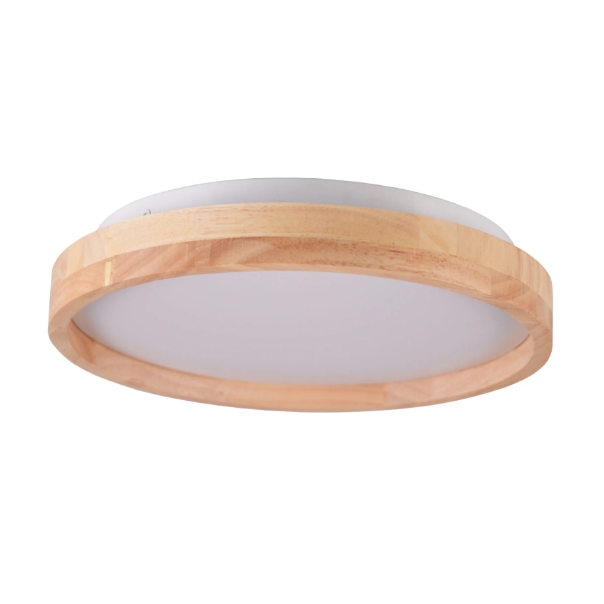 LED Stropné svietidlo JANUSZ LED/12W/230V pr. 27 cm IP44 dub