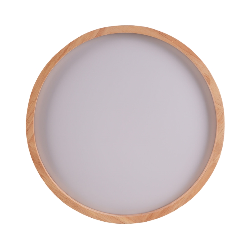 LED Stropné svietidlo JANUSZ LED/12W/230V pr. 27 cm IP44 dub