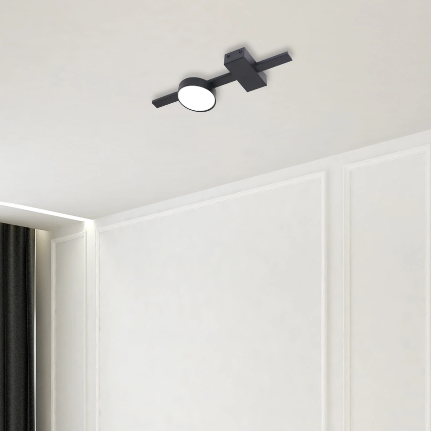LED Stropné svietidlo JOY 1xGX53/6W/230V čierna