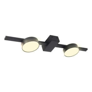 LED Stropné svietidlo JOY 2xGX53/6W/230V čierna