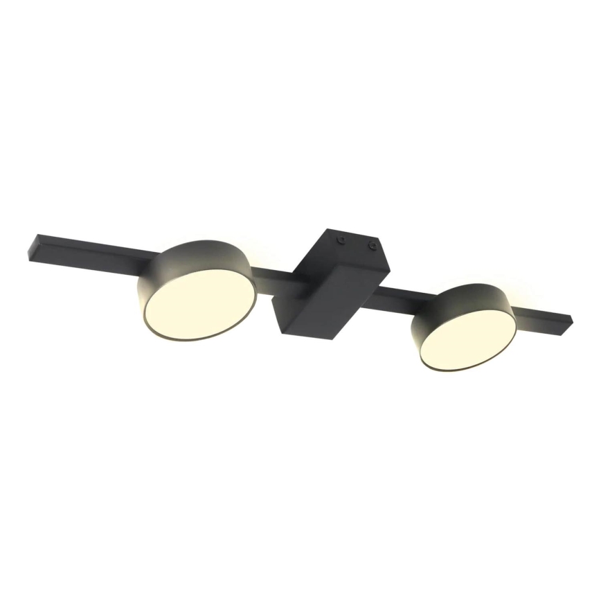LED Stropné svietidlo JOY 2xGX53/6W/230V čierna