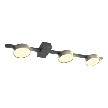 LED Stropné svietidlo JOY 3xGX53/6W/230V čierna