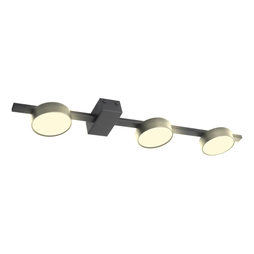 LED Stropné svietidlo JOY 3xGX53/6W/230V čierna