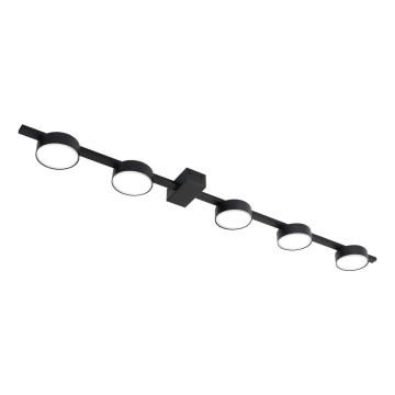 LED Stropné svietidlo JOY 5xGX53/6W/230V čierna