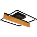 LED Stropné svietidlo LARYSA LED/11,5W/230V 35x45 cm borovica