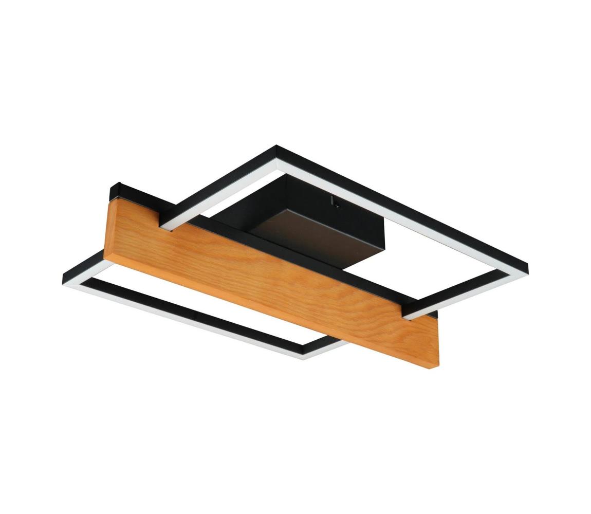 LED Stropné svietidlo LARYSA LED/11,5W/230V 35x45 cm borovica 334305