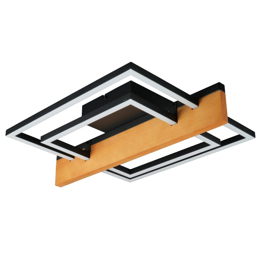 LED Stropné svietidlo LARYSA LED/23W/230V 35x45 borovica
